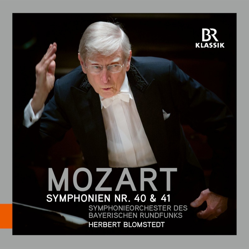 CD: Herbert Blomstedt – Mozart Symphonien Nr. 40 & 41 © BR-KLASSIK Label