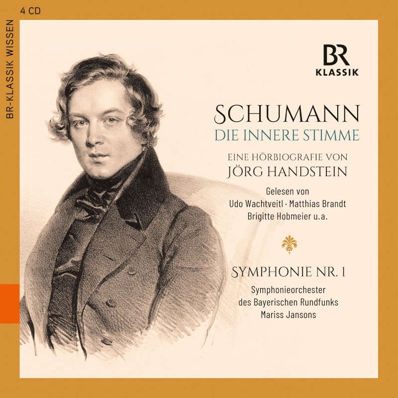 CD: Schumann Hörbiografie mit Udo Wachtveitl © BR-KLASSIK Label