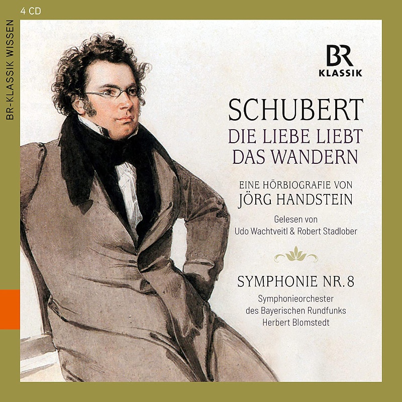 CD: Schubert Hörbiografie © BR-KLASSIK Label