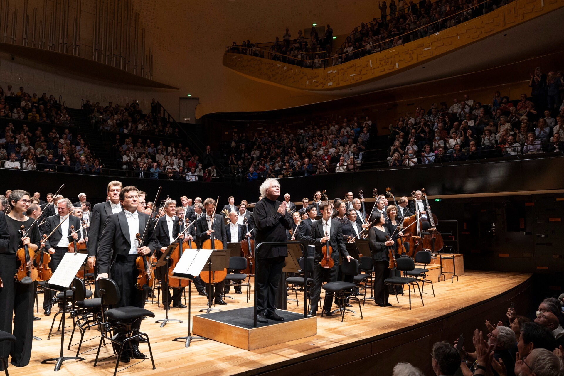 BRSO und Sir Simon Rattle in Paris: Mahler 6 © BR\Astrid Ackermann