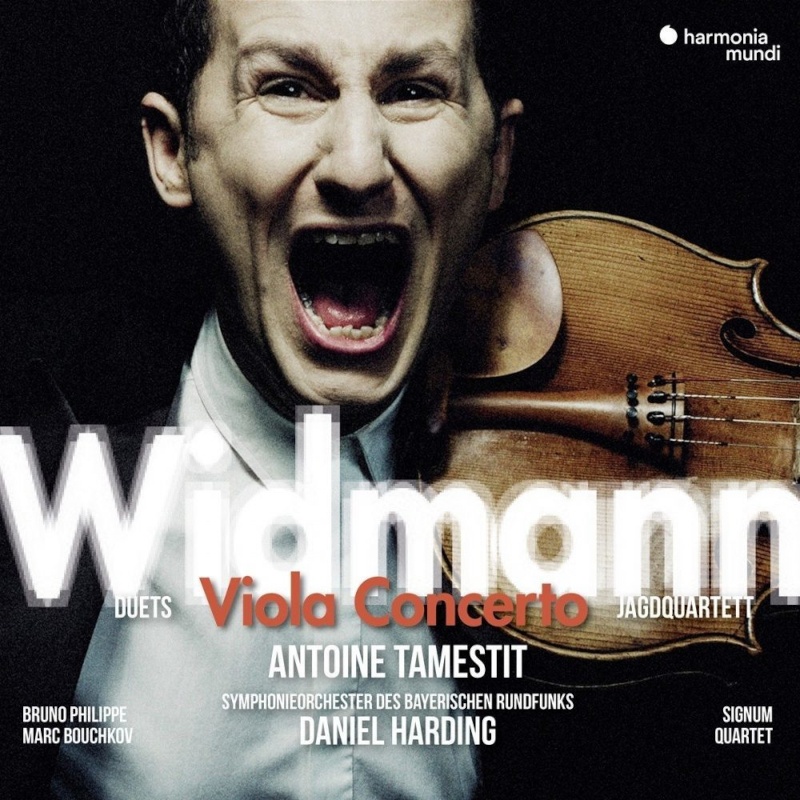 CD: Widmann Viola Concerto © harmonia mundi